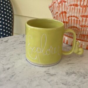 Anthropologie Squirrel Explore Mug